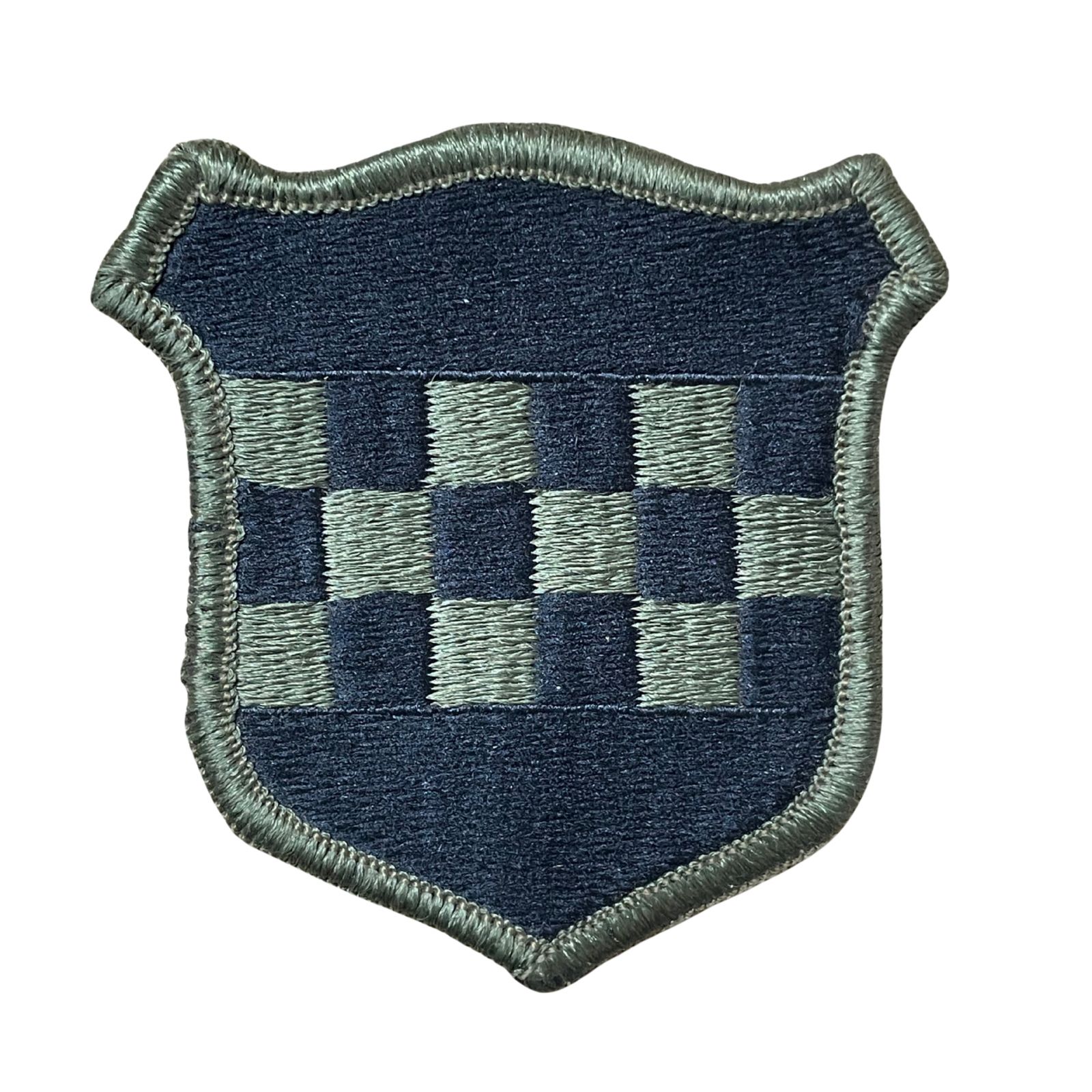 US Amerikai 99. Gyalogoshadosztály felvarró, eredeti csökkentett láthatóságú