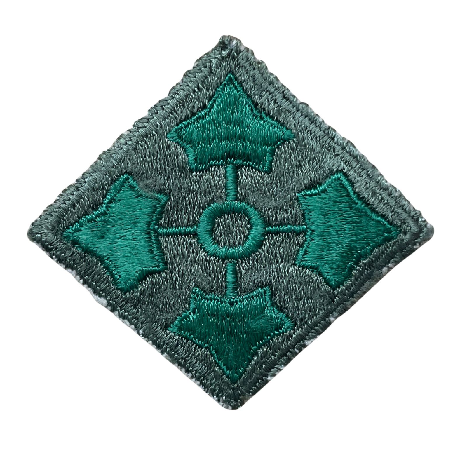 US Amerikai 4. Gyalogoshadosztály felvarró, eredeti