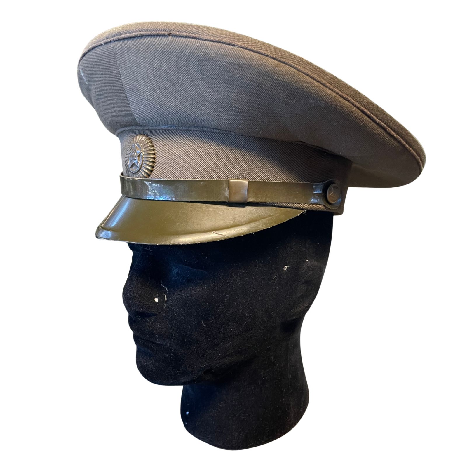 Szovjet hidegháborús 1969M tiszti gyakorló tányérsapka