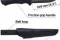 Morakniv Bushcraft Black – Szénacél Túlélőkés