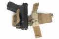 Warrior / Universal Pistol Holster, Bal kézre / Multicam