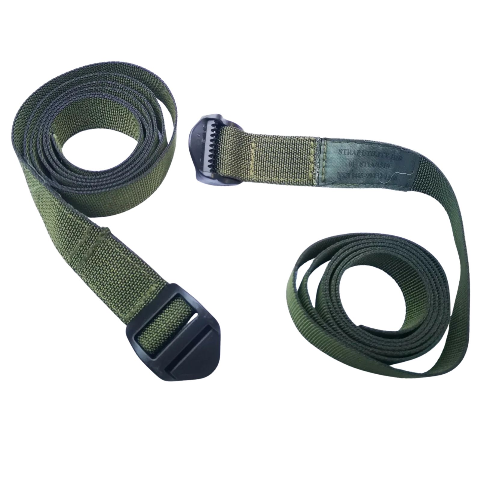 British Army angol Utility Straps (OD IRR PLCE) málházó szíjak
