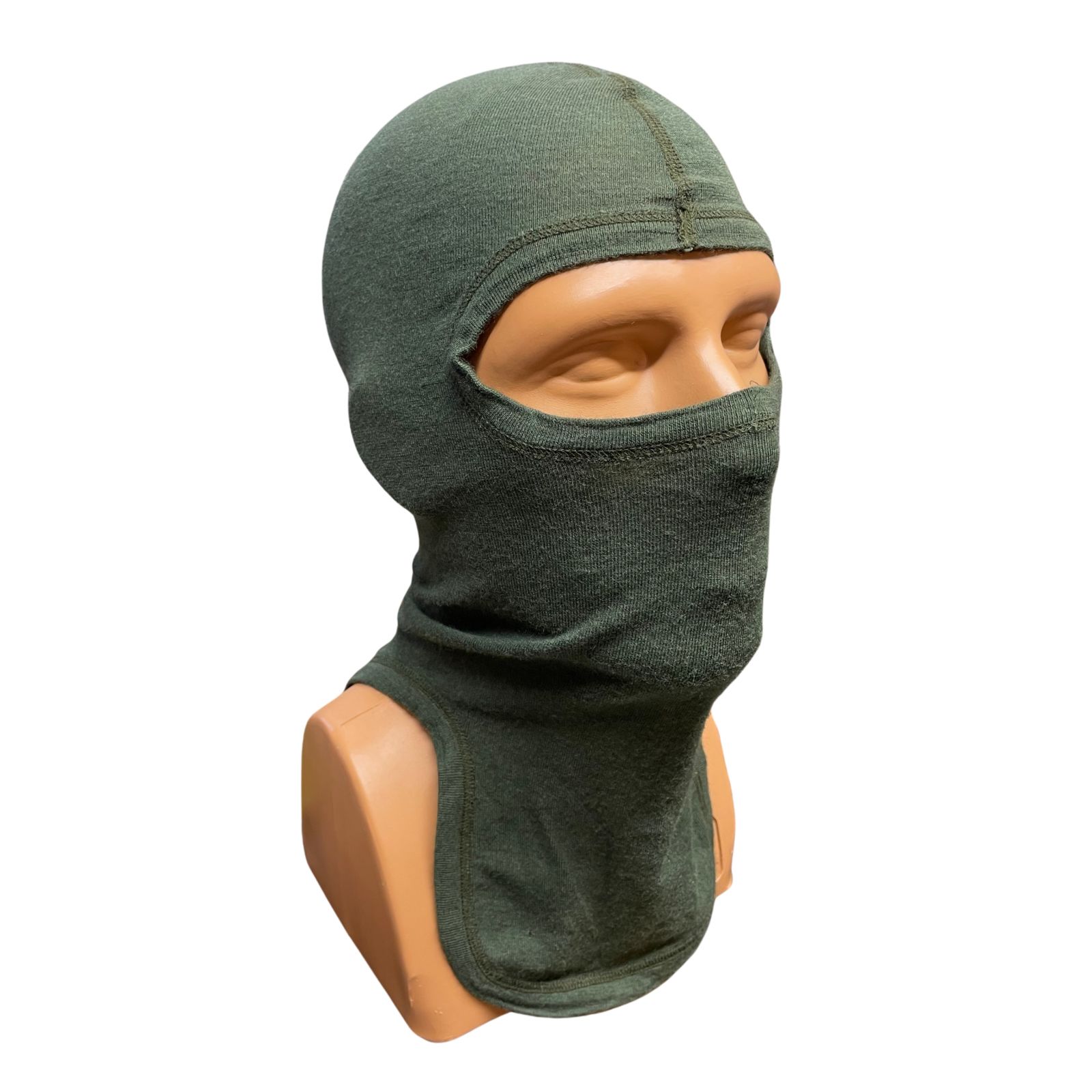 Klasszikus FR katonai kámzsa (Balaclava) – OD Green, lángálló