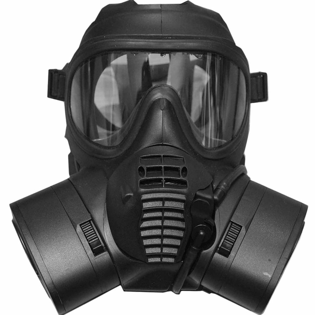 British Army GSR Gas Mask,  Gázálarc, SCOTT, Hordtáskával