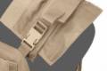 Warrior DCS 7,62 AK/5,56 Plate Carrier Combo with 5x 5.56 / AK47 Open Mag Pouches, 2x Utility Pouches Combo - Coyote Tan