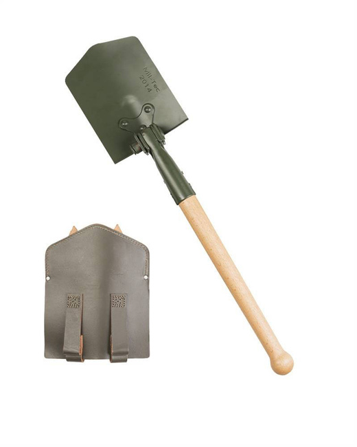 Német Gyalogsági Ásó, Bőr tokkal