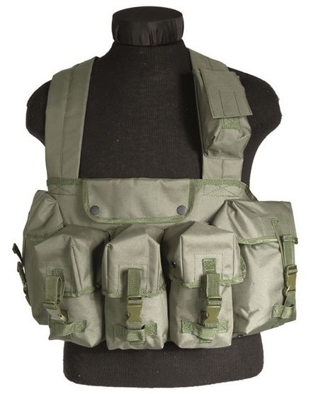 Chest rig 6+1 zsebes