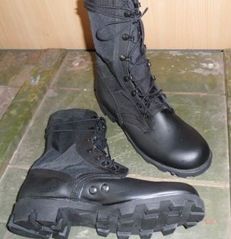 US. Panama Talpas Jungle Boots, ( Dzsungel Bakancs ),  Fekete