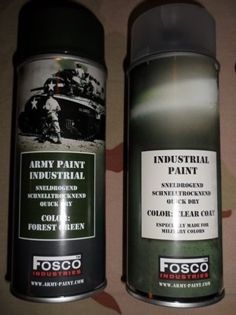 Fosco Army Paint Álcázó festék (matt) fegyverre, sisakra