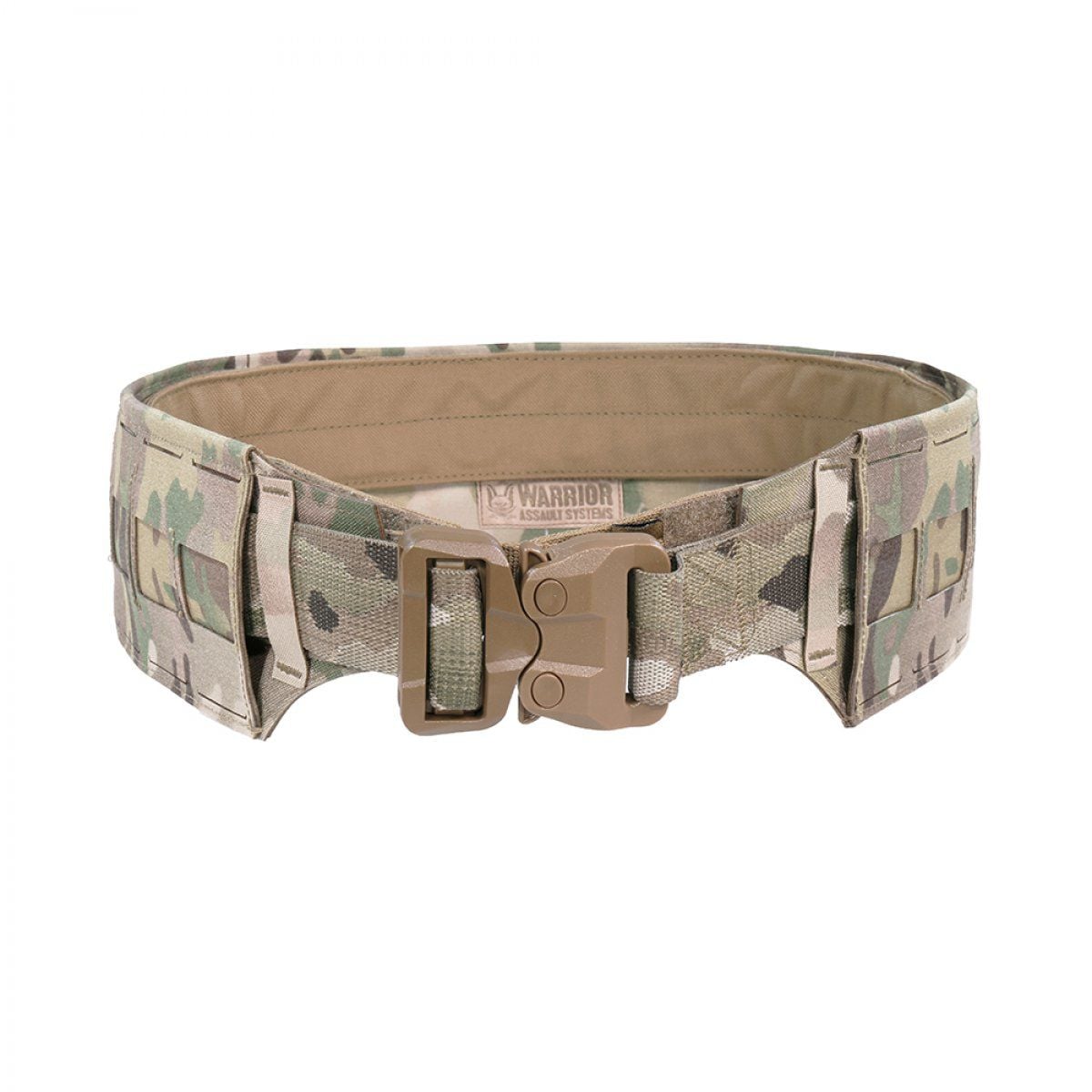 Warrior / Laser Cut Low Profile, Plastic Combat Belt - Multicam