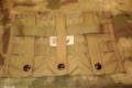 US. MOLLE II, Tripla M4 tárzseb, Coyot, Eagle Ind.