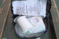 EÜ. Csomag, First Aid Kit Mini, Olive Tokkal