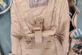 USMC Camelbak Ivózsák 3 Liter, low Profile, zsebekkel, Coyote, MOLLE