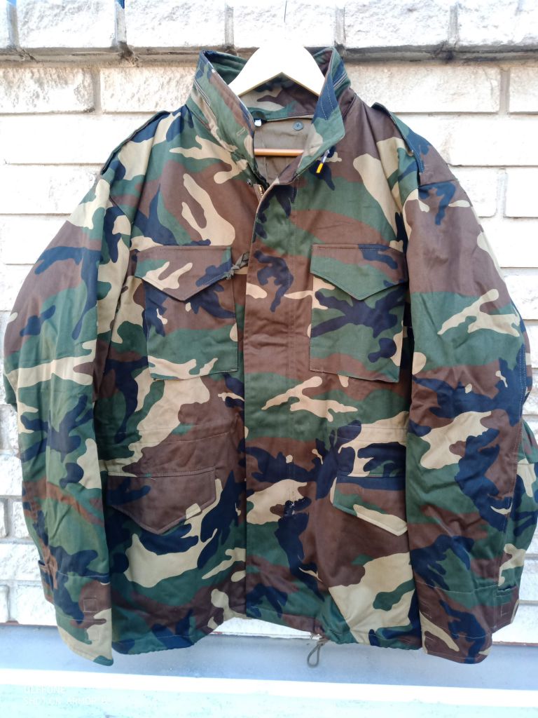 Horvát M-65 Kabát, US. Type, Woodland, Eredeti