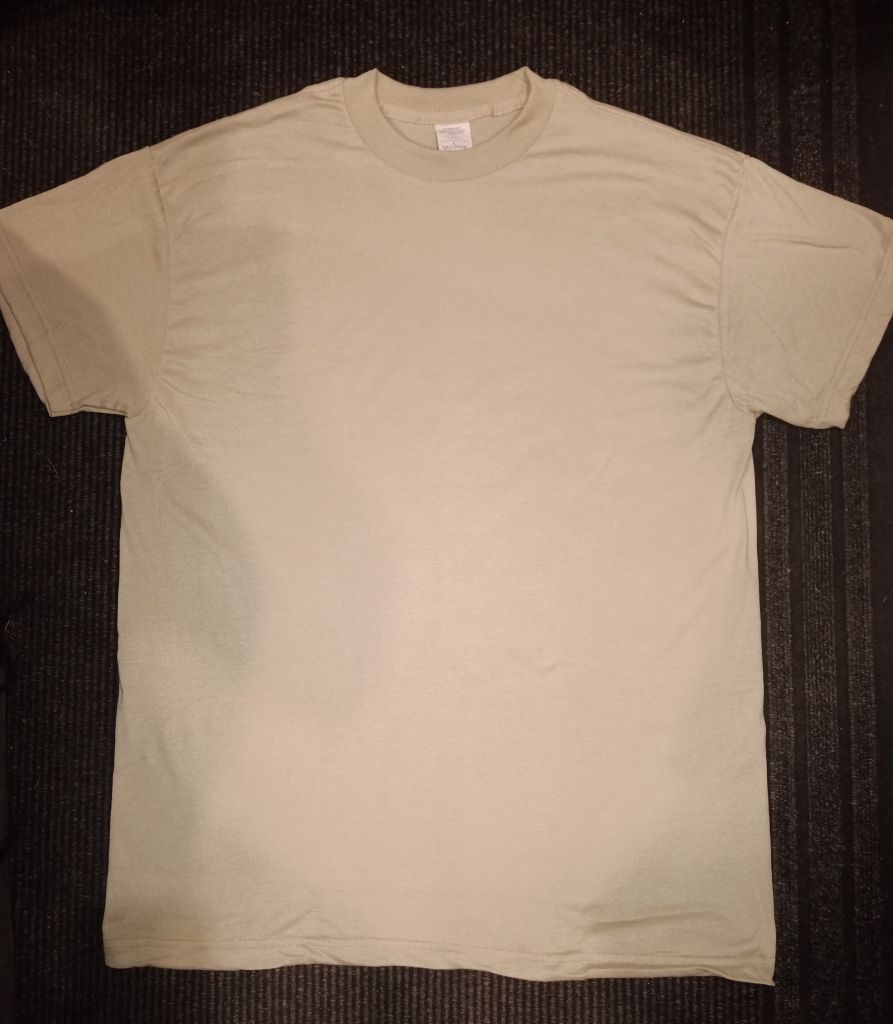 U.S. ARMY  T-Shirt, Amerikai Katonai Póló, Tan (Homokszín)