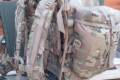 USA MOLLE II. Hátizsák, Zsebekkel, Multicam