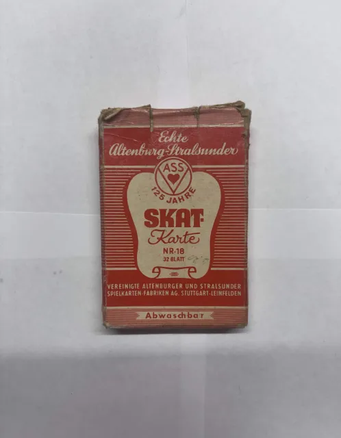 SKAT-hoz 32 Lapos Német Kárty Pakli