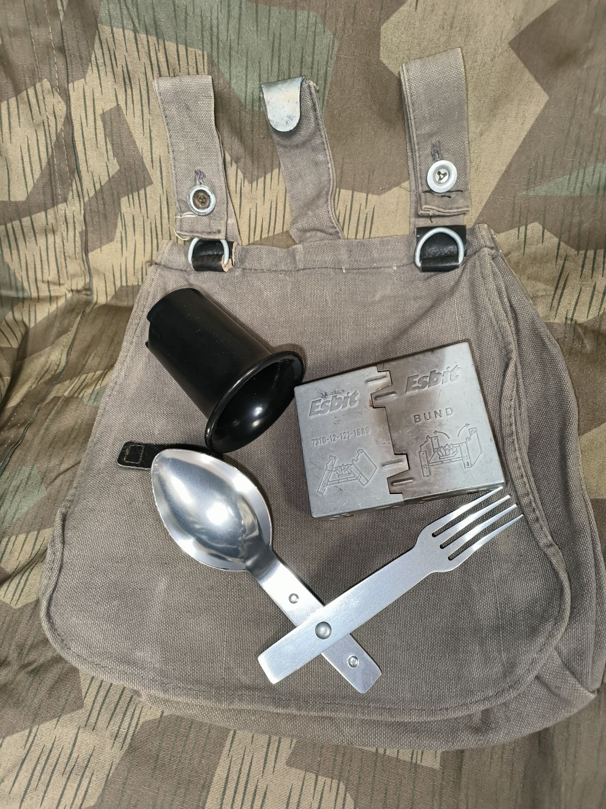 WW2 / FRONTRA! Akció sorozat - Kenyérzsák-Étkészlet-Kulacspohár-Esbit