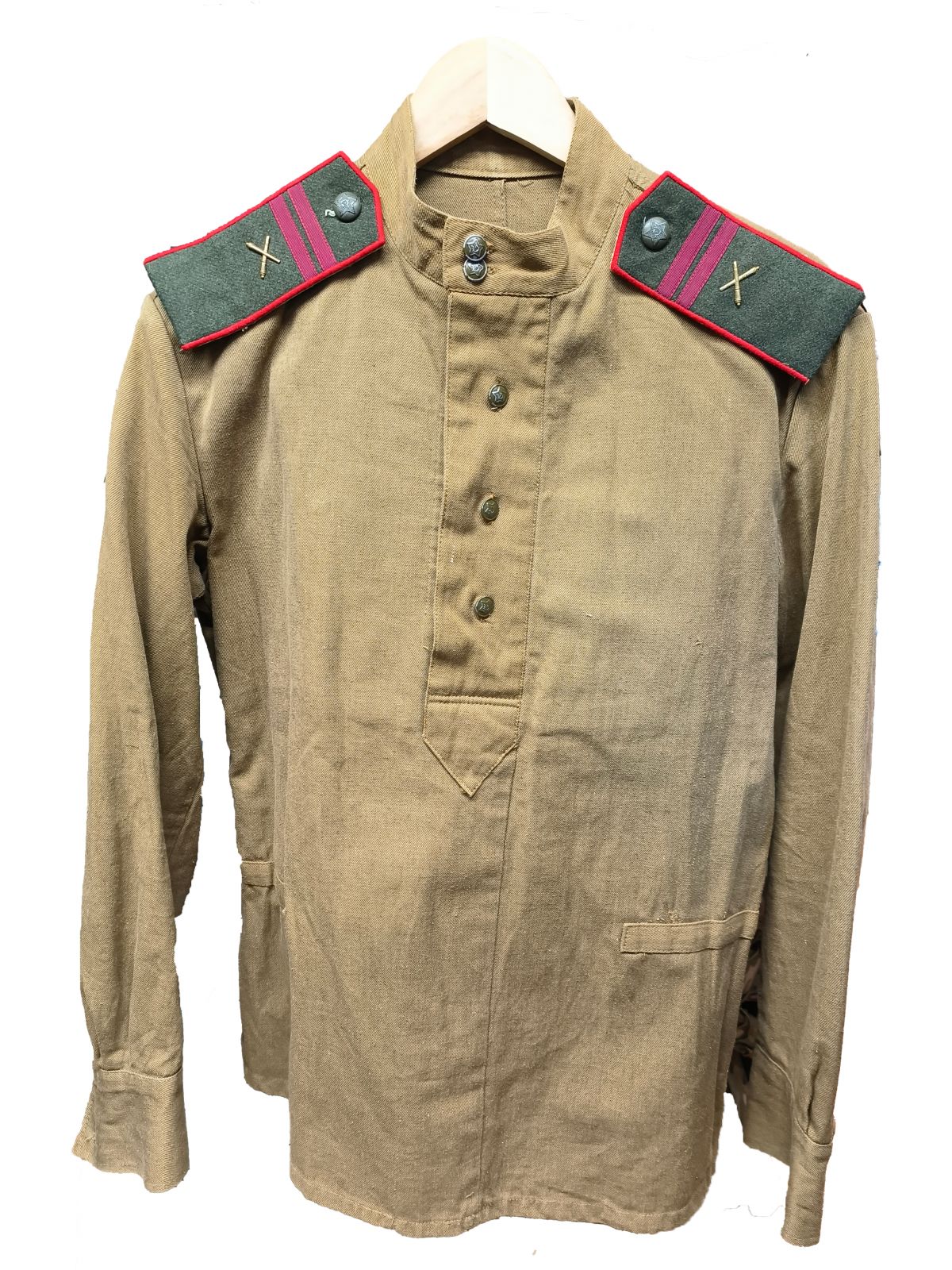 WW2 / Szovjet  M43 Tüzérségi Gimnasztrojka Szett - Repro