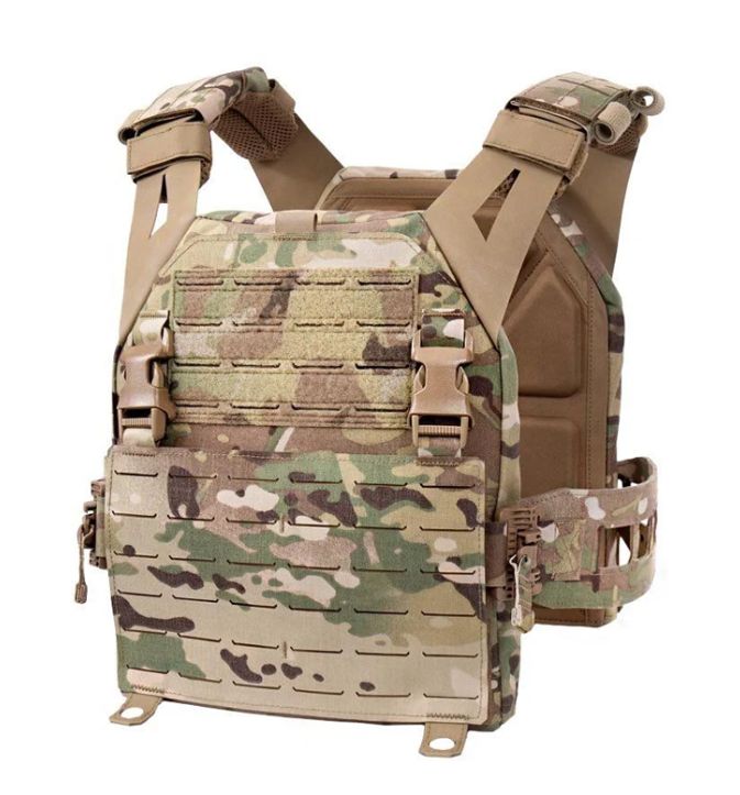 Warrior Laser Cut LPC V2 Low Profile Plate Carrier Base With Ladder Sides