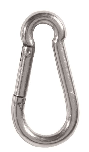 Acélkarabíner, 60mm