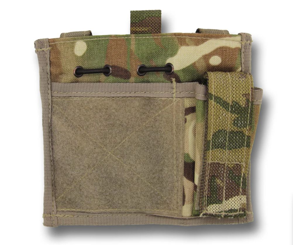 British Army angol Osprey MK IV MTP Commanders MOLLE Panel (térképtartó admin zseb)