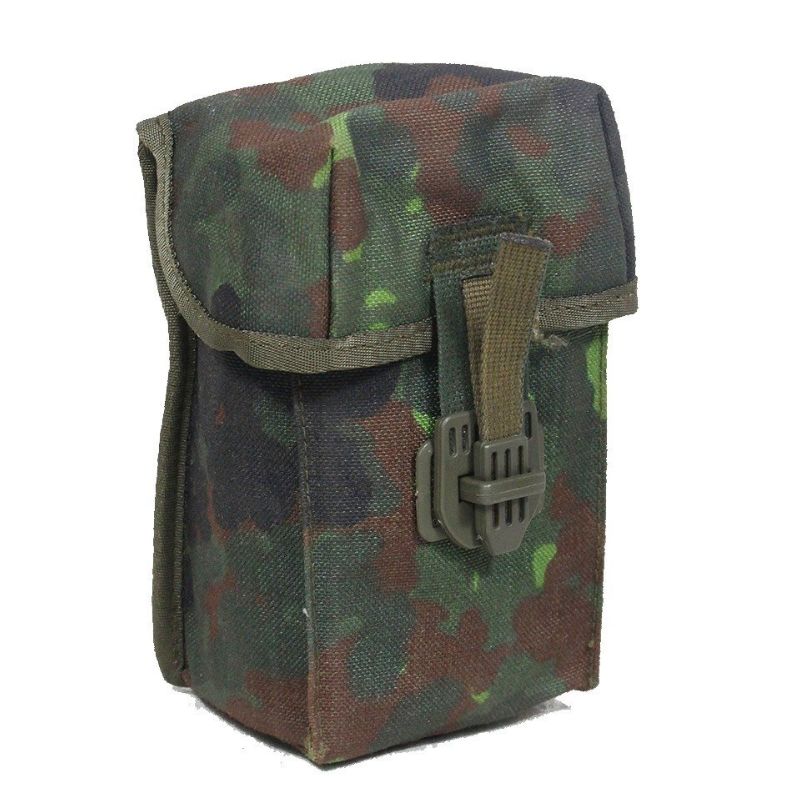 BW Bundeswehr Flecktarn G3 Dupla Tártartó Zseb – Használt