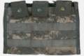 US Army amerikai MOLLE II Three Mag Pouch – UCP hármas tárzseb, használt