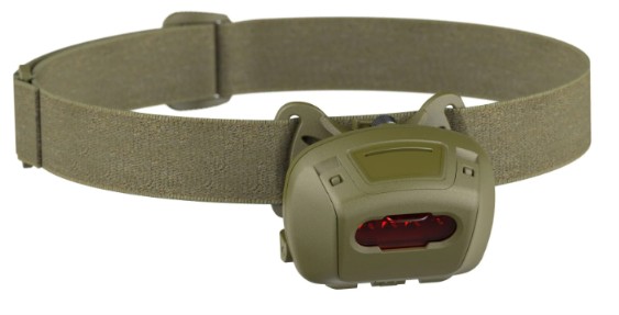 Princeton / Tec Quad Tactical 4 Mode Vízálló Fejlámpa - OD