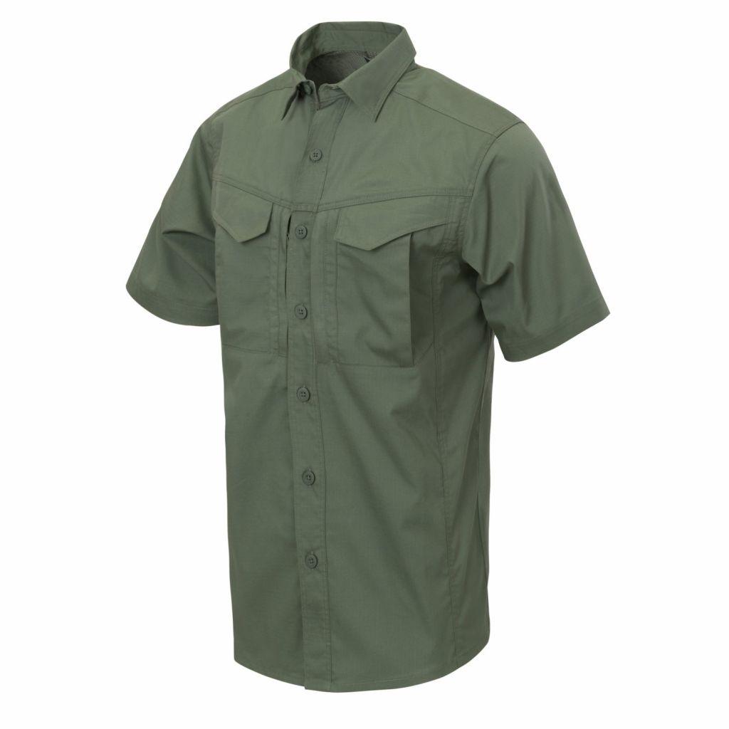 DEFENDER Mk2 Shirt short sleeve® - PolyCotton Ripstop, Rövid Ujjú Ing Több Színben