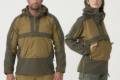 Helikon-tex / Tracer Anorak Jacket - Polycotton Stretch Ripstop - Coyote / Taiga Green