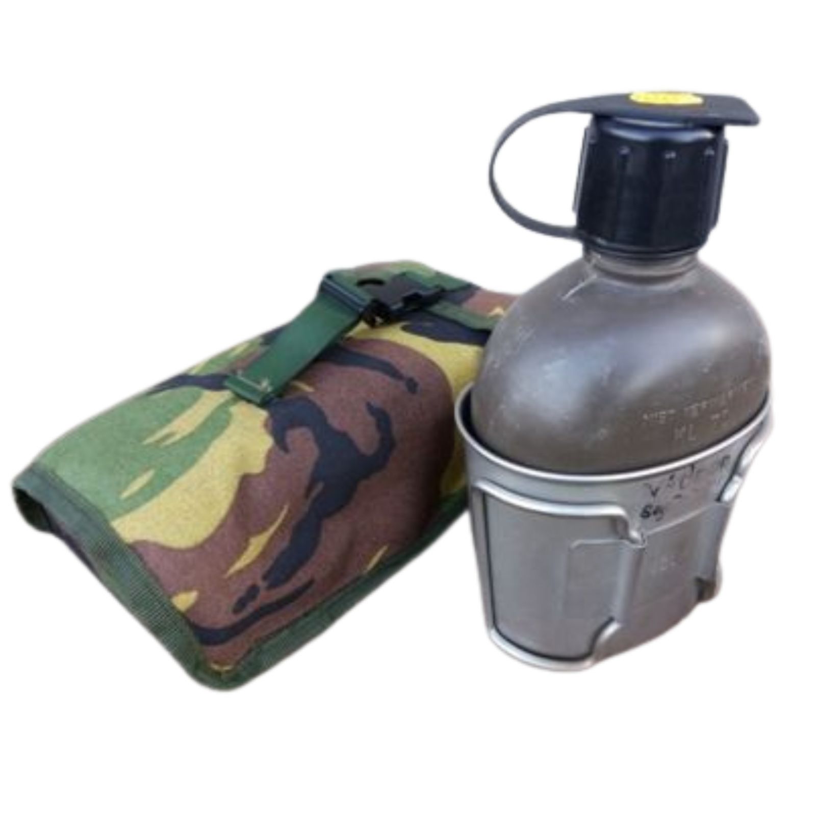 Holland katonai kulacs, komplett, MOLLE DPM