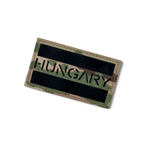 VargPatch® "Hungary" Feliratú Zászló, InfraReflektív