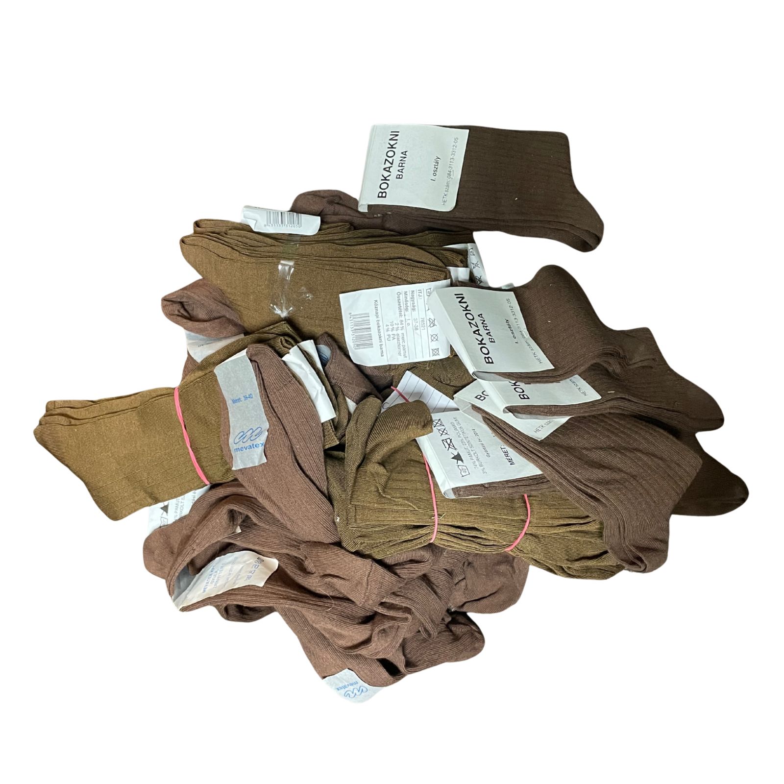 MH/ Magyar Honvédségi barna, hosszúszárú köznapi zokni