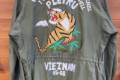 Amerikai M-51 vietnami veterán kabát, hímzett
