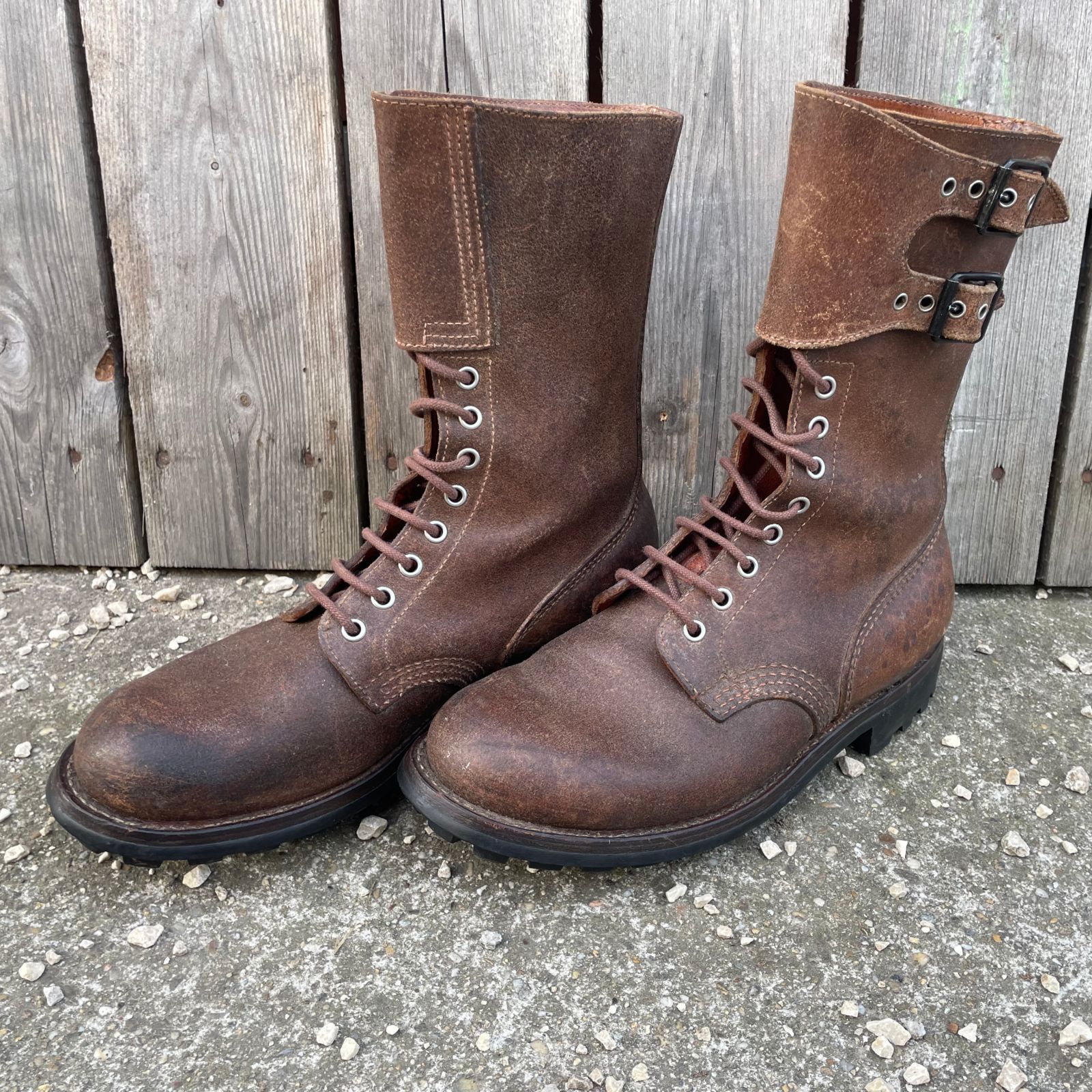 Francia "légiós" bakancs -használt-