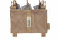 Warrior Detachable Triple MOLLE Open Pouch - Hármas Tárzseb - Coyote Tan