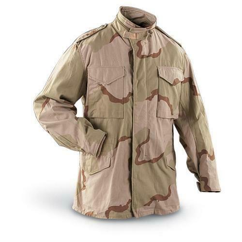 US amerikai M1965 3 színű sivatagi terep DCU field parka