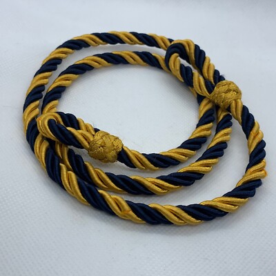 Angol Royal Logistic Corps vállzsinór – sötétkék és sárga