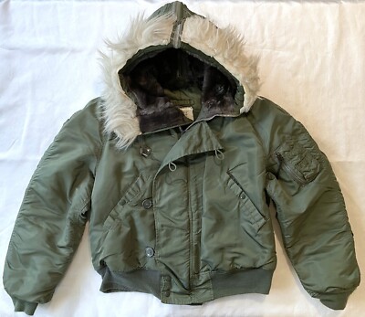 US / Hadi Alpha Ind. N2B Flight Jacket - Eredeti