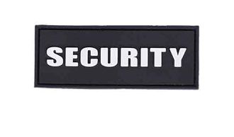 Security felvarró