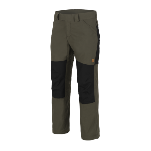 WOODSMAN Pants® - Taiga Green / Black A, Bushcraft Nadrág