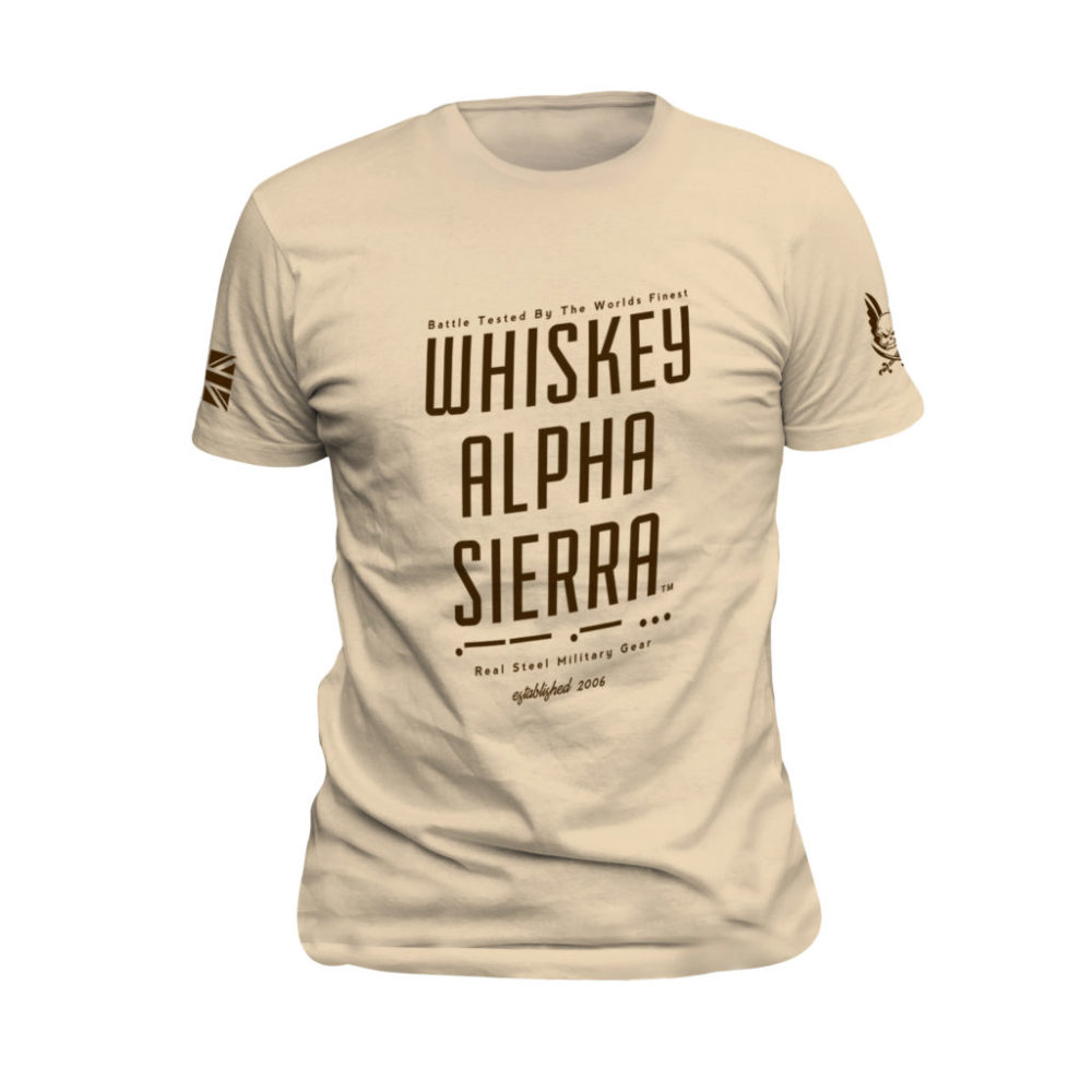 Warrior / Whiskey Alpha Sierra T-Shirt - Több Színben