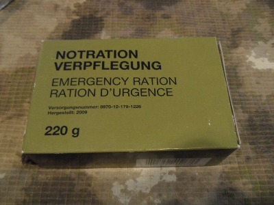 Túlélő csomag 220g (Emergency ration)