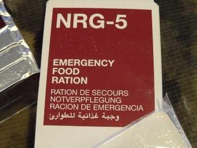 Túlélő csomag NRG-5, 500g (Emergency ration) – Légiós Military