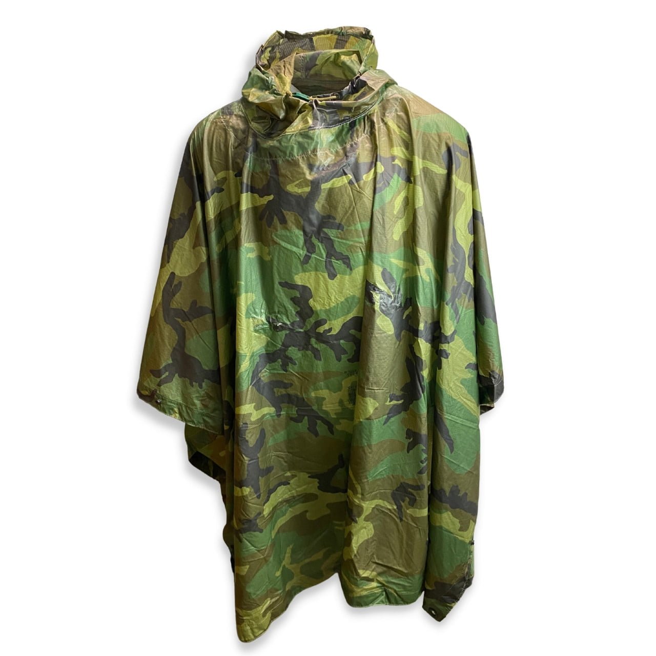 US / GI Wet Weather Poncho - Woodland