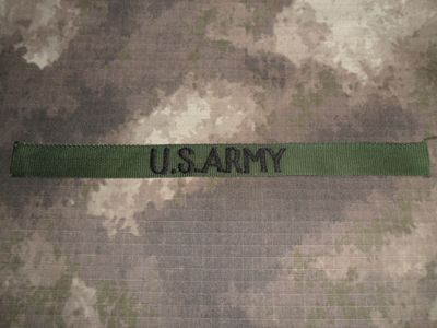US ARMY felvarró