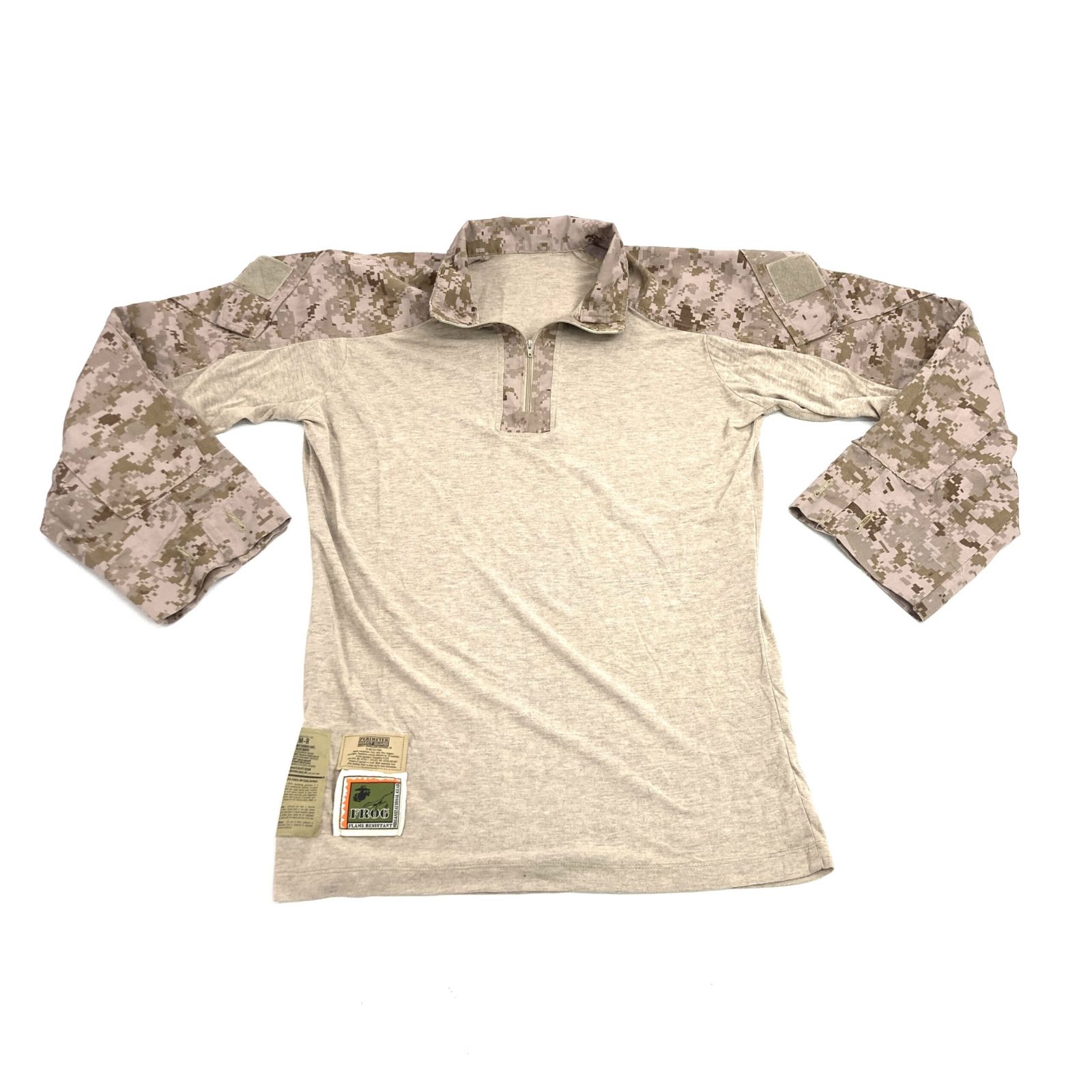 USMC amerikai FROG Desert MARPAT Combat Shirt – lángálló felső, használt