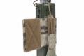 Warrior Laser Cut Wing Velcro MBITR / Harris Radio Pouch MultiCam, Rádió Tok